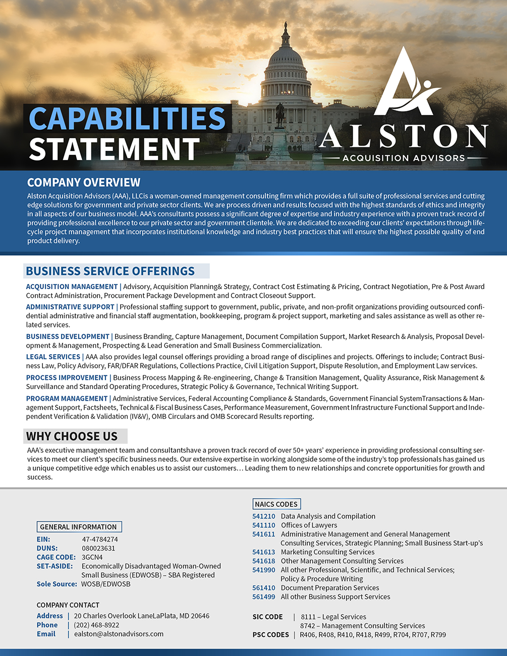 Flyer Design by Gfx.26™ for Alston Global Strategies LLC | Design #13329161