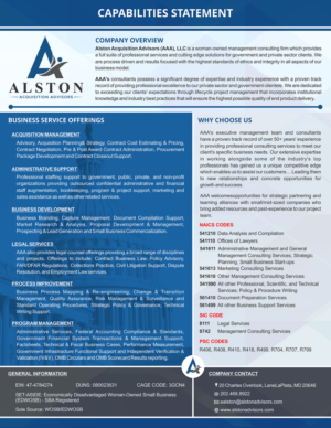 Flyer Design by ImageNation for Alston Global Strategies LLC | Design: #13316686