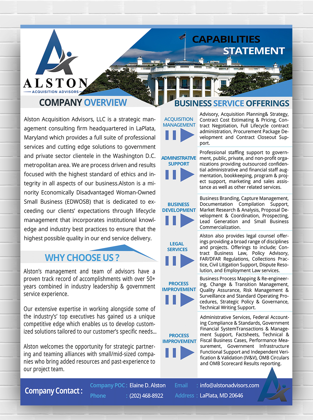 Design de Flyer par Fardinkhan194 pour Alston Global Strategies LLC | Design #13362603