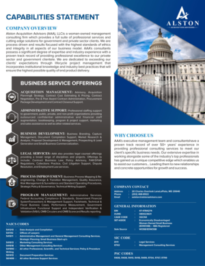 Flyer Design by Marketing Wings for Alston Global Strategies LLC | Design: #13310765