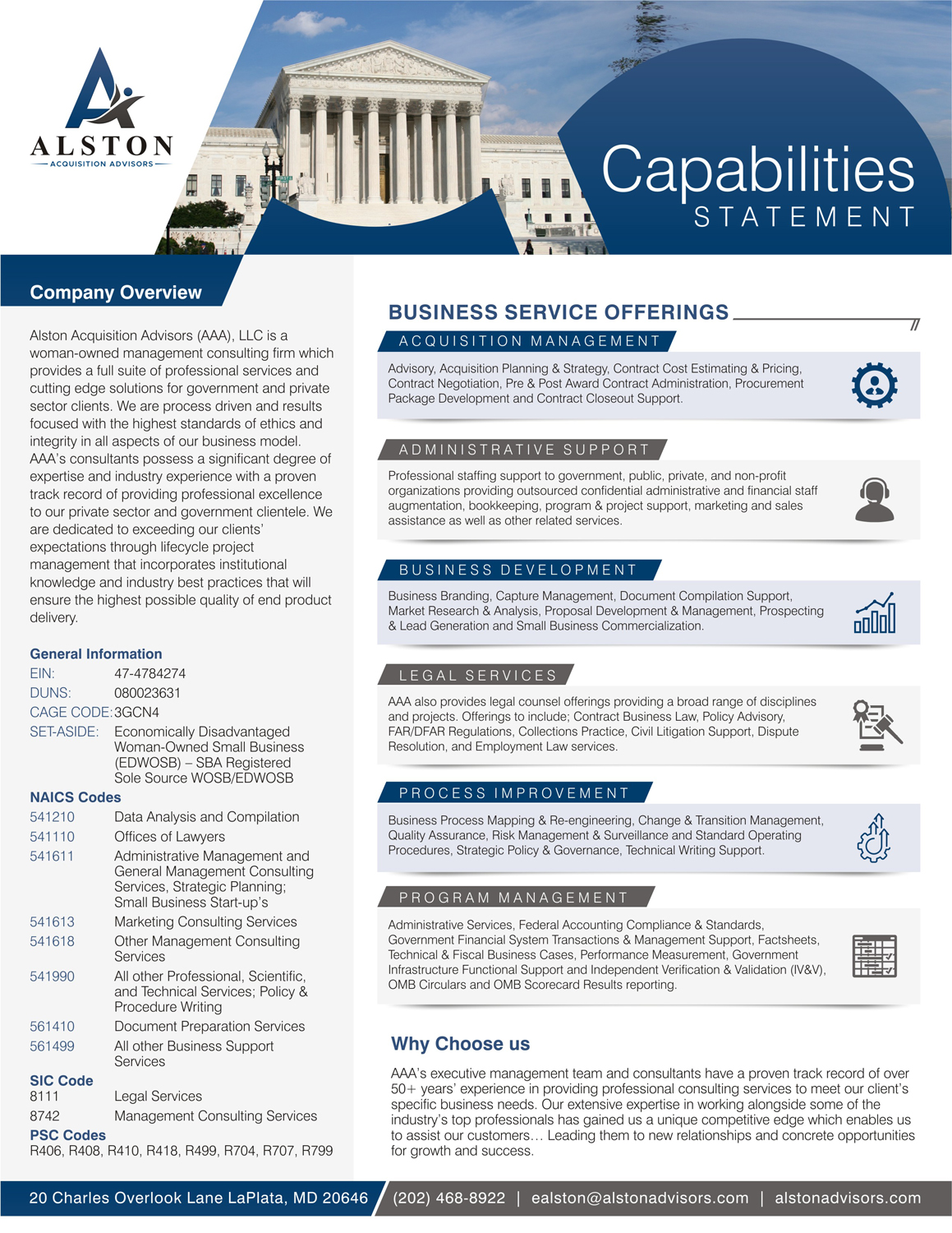 Design de Flyer par Marketing Wings pour Alston Global Strategies LLC | Design #13320831