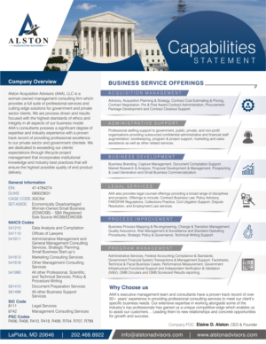 Design de Flyer par Marketing Wings pour Alston Global Strategies LLC | Design : #13333415