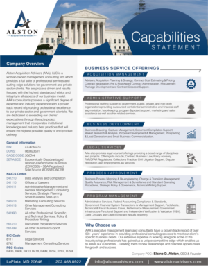 Flyer Design by Marketing Wings for Alston Global Strategies LLC | Design: #13333416