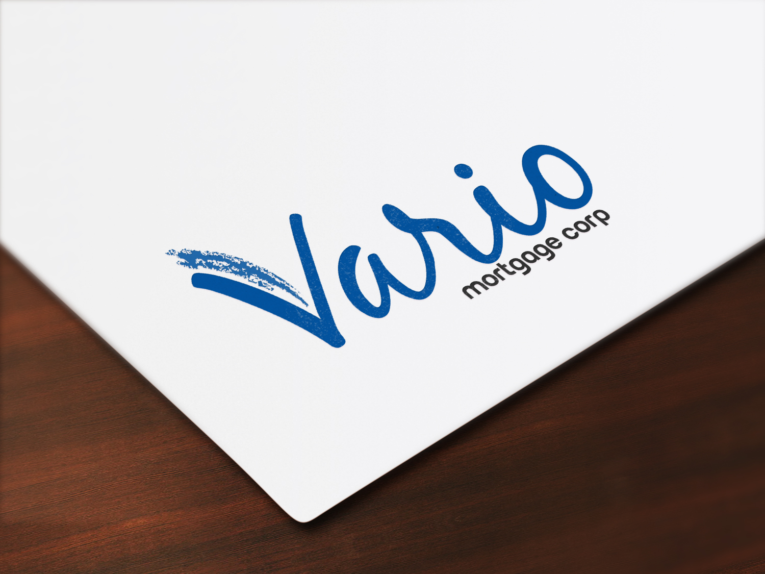 Logo Design by IMD-HUB for Vario Mortgage Corp. | Design #13186740
