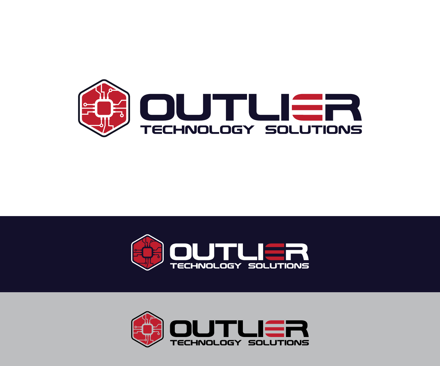 Logo-Design von FLoc! Studio für Outlier Software & Technology Solutions LLC | Design #13182478