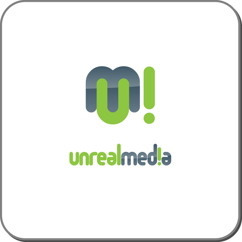 Logo Design by sD for Unreal Media  | Design #31504