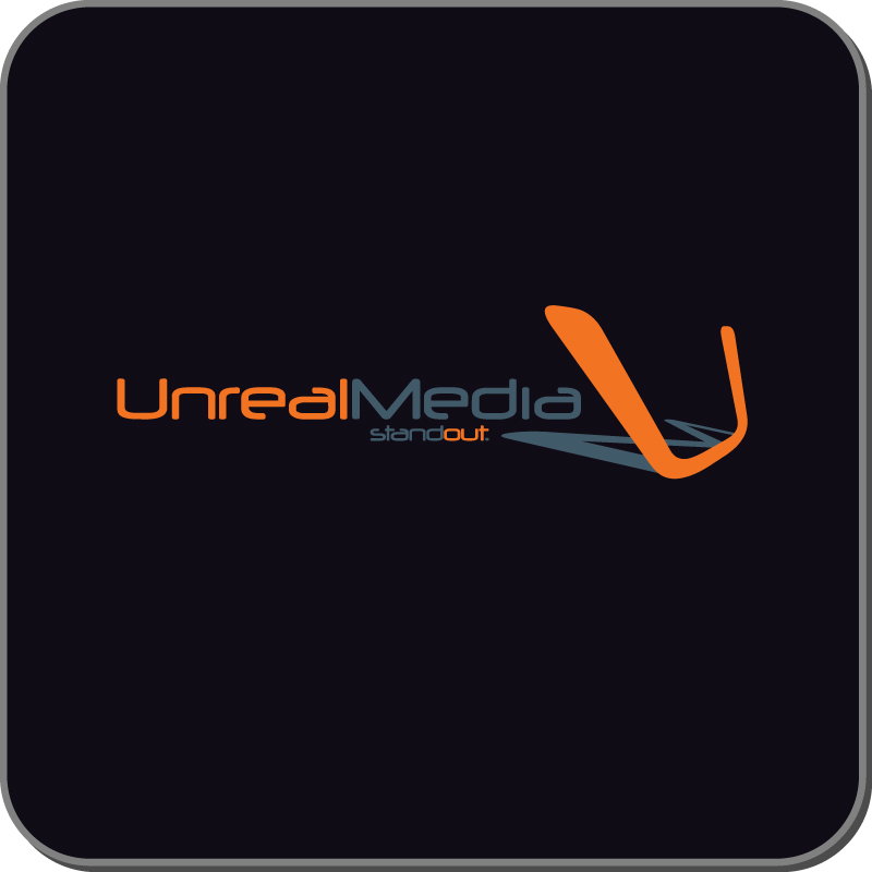 Logo Design by sD for Unreal Media  | Design #32440