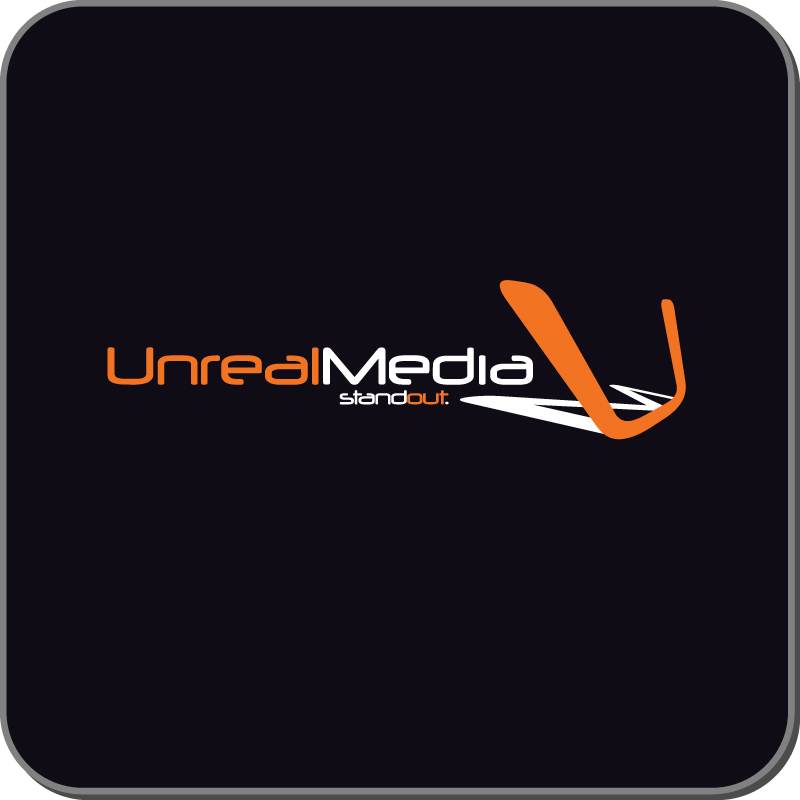 Logo Design by sD for Unreal Media  | Design #32442