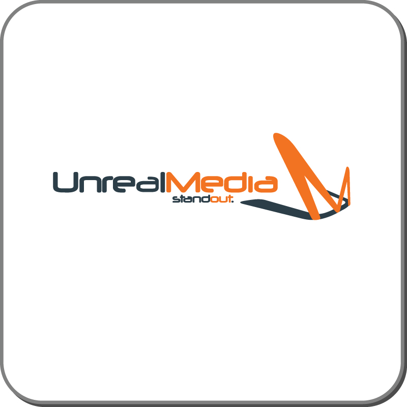Logo Design by sD for Unreal Media  | Design #32936
