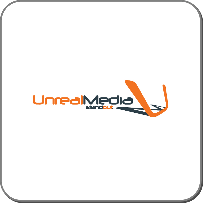 Logo Design by sD for Unreal Media  | Design #33205