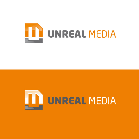 Logo Design by Alternactive for Unreal Media  | Design #31324