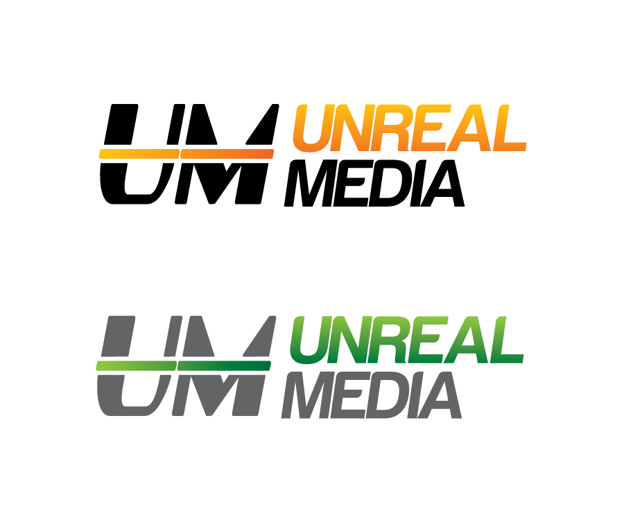 Diseño de Logo por Lilly Brennan para Unreal Media  | Diseño #31703