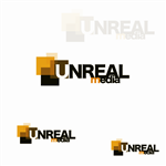 Diseño de Logo por pixeljuice para Unreal Media  | Diseño #31553