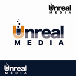 Diseño de Logo por pixeljuice para Unreal Media  | Diseño: #31734