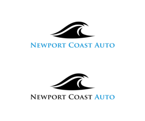 Logo Design by MoonFeather for Newport Coast Auto | Design: #13176892
