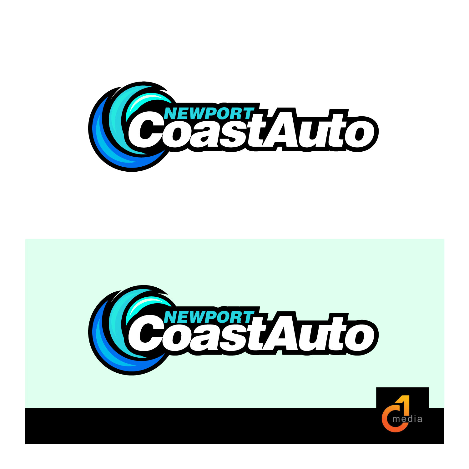Logo Design by C1 Media for Newport Coast Auto | Design #13170822