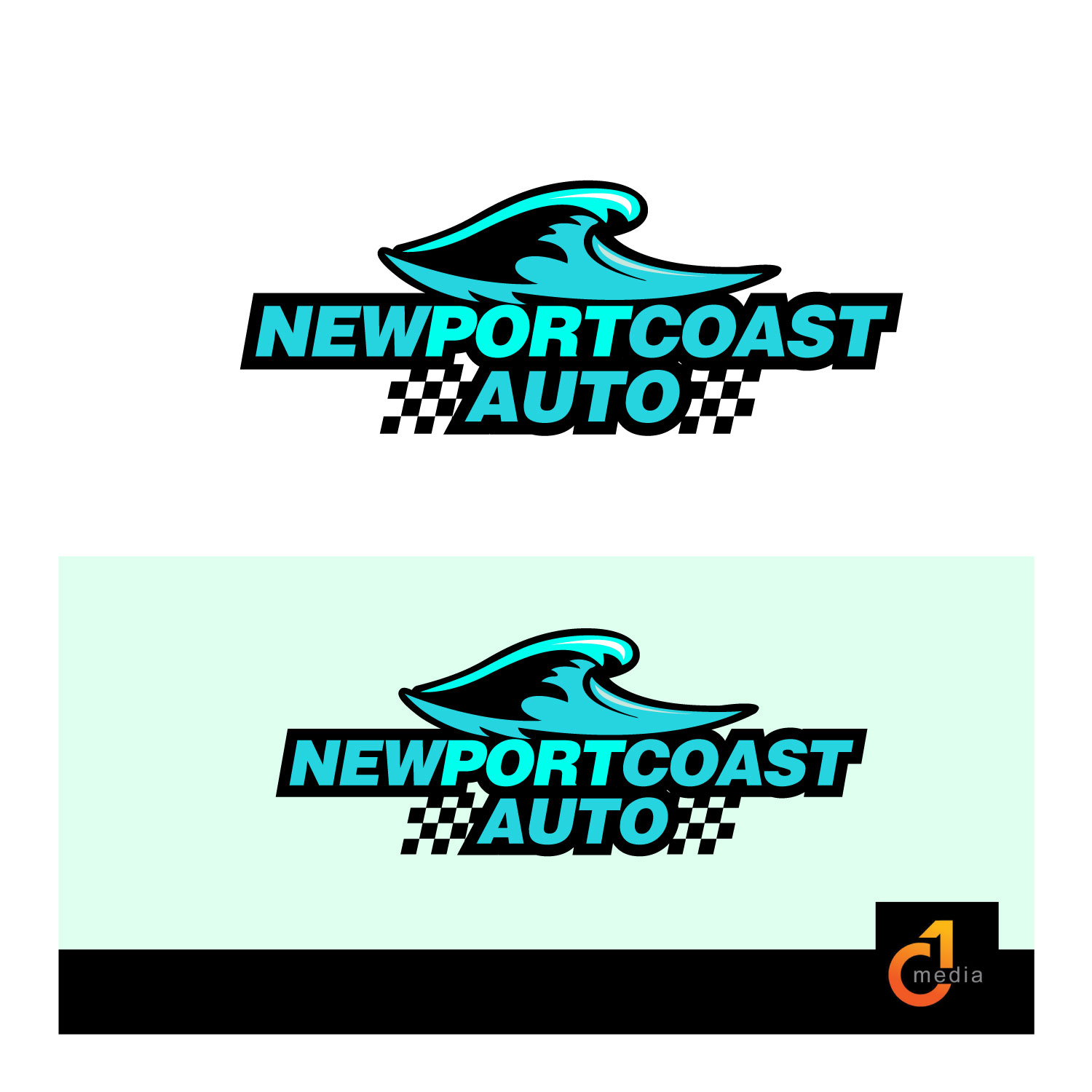Logo Design by C1 Media for Newport Coast Auto | Design #13260418