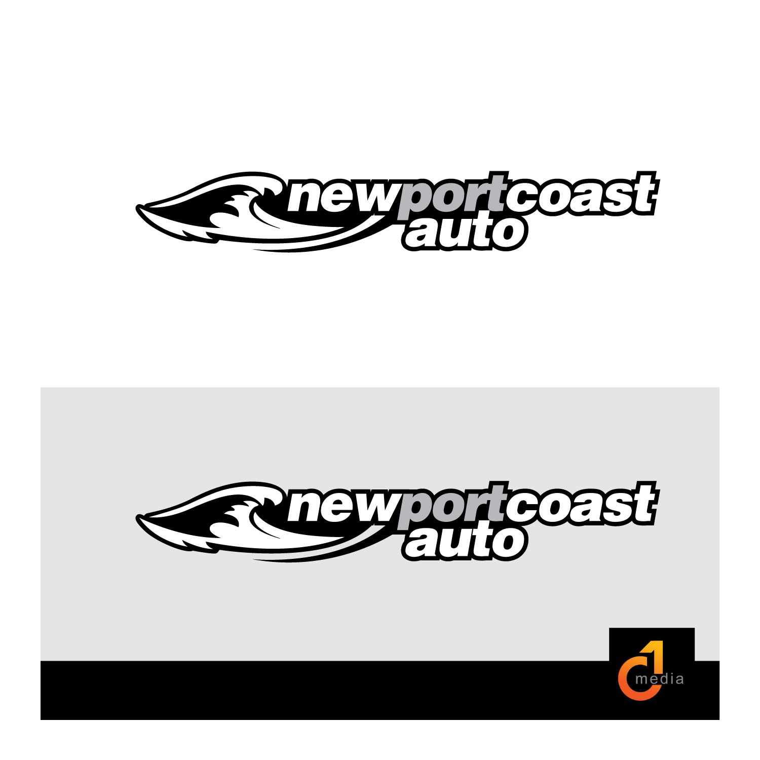 Logo Design by C1 Media for Newport Coast Auto | Design #13546859