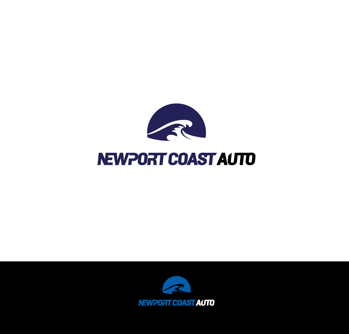 Logo Design by djnippa for Newport Coast Auto | Design #13304752