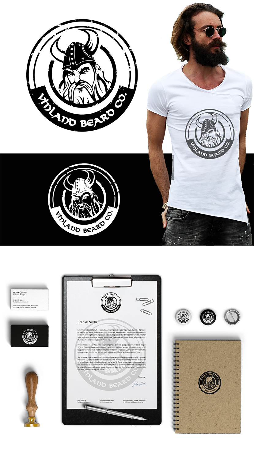 Design de Logo par rivemediadesign pour Vinland Beard Co. | Design #13249884