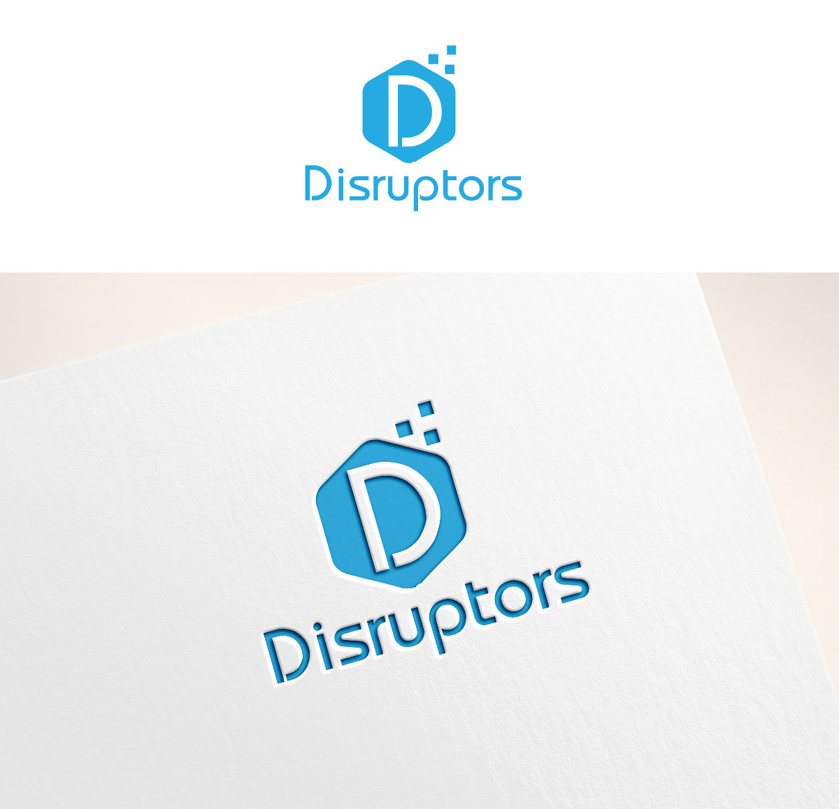 Logo Design by abstraxt for Disruptors Private Limited | Design #13211129