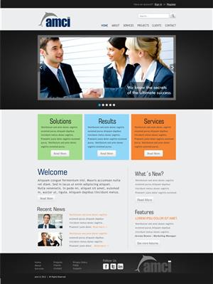 Web Design by CreativeIyke for Capunum | Design: #529295