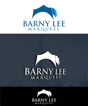 Logo Design by joliau for Barny Lee Marquees Ltd | Design: #13182121