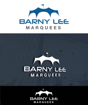 Logo Design by joliau for Barny Lee Marquees Ltd | Design: #13182122