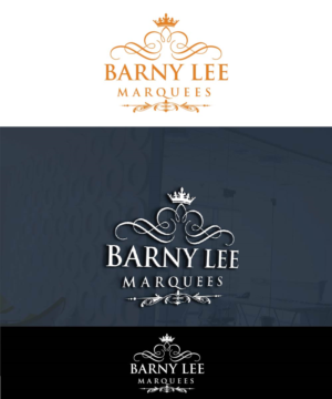 Logo Design by joliau for Barny Lee Marquees Ltd | Design: #13182124