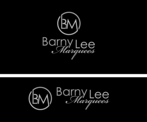 Logo Design by johnnyblackman for Barny Lee Marquees Ltd | Design: #13192601