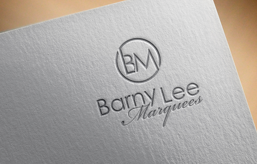 Logo Design by johnnyblackman for Barny Lee Marquees Ltd | Design #13192602