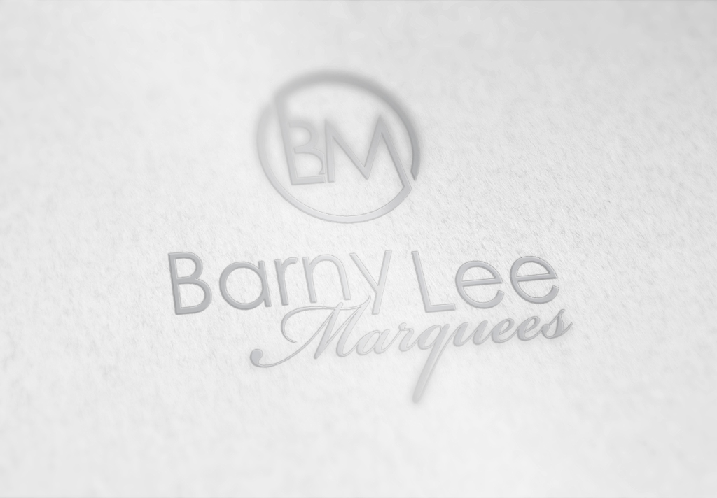Logo Design by johnnyblackman for Barny Lee Marquees Ltd | Design #13192604
