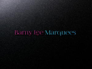 Logo Design by bs.burirbhubon13 for Barny Lee Marquees Ltd | Design: #13194802