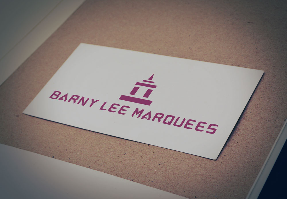 Logo Design by Cutee Design for Barny Lee Marquees Ltd | Design #13192623