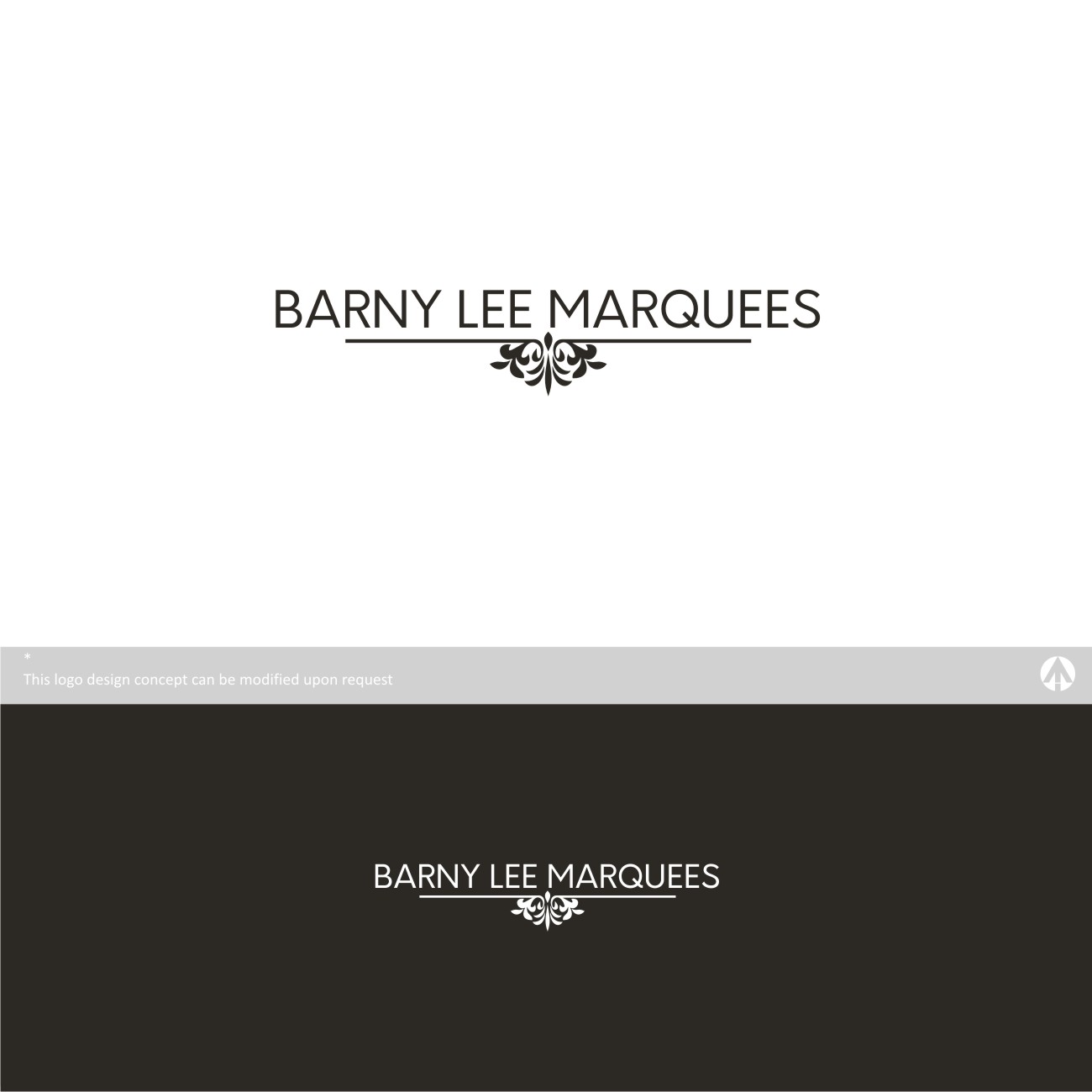 Logo Design by MBARO for Barny Lee Marquees Ltd | Design #13248485