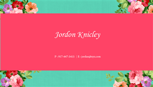 Business Card Design by Purva Arora