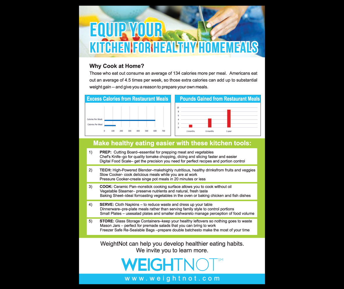 Diseño Infográfico por bijuak para WeightNot | Diseño #13217437