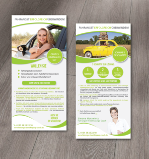 Driving-coach/trainer who wants to inform about the offer and how I can help people to drive more re | Design de Flyer par alex989
