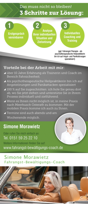 Driving-coach/trainer who wants to inform about the offer and how I can help people to drive more re | Design de Flyer par Akshar Shailesh