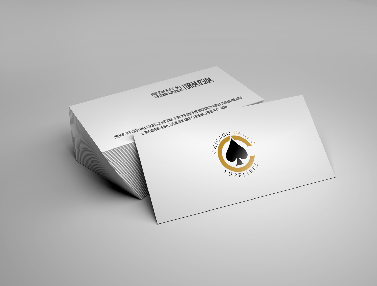 Logo Design by Paul Federico for Chicago Casino Suppliers | Design #13172685