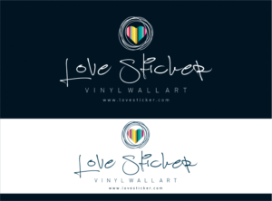 Diseño de Logo por nikkiblue para LoveSticker Wall Art & Decals | Diseño: #13286051