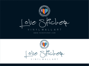 Diseño de Logo por nikkiblue para LoveSticker Wall Art & Decals | Diseño: #13288409
