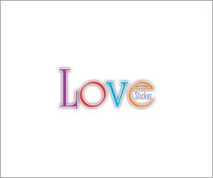 Logo Design by kuki12347 for LoveSticker Wall Art & Decals | Design: #13281299