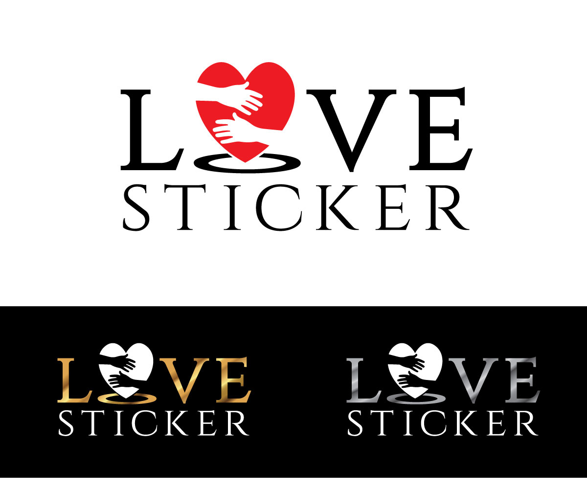 Logo Design by Creativdiz for LoveSticker Wall Art & Decals | Design #13197735