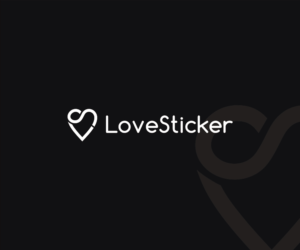 Logo Design by Vishak vasu for LoveSticker Wall Art & Decals | Design #13287225
