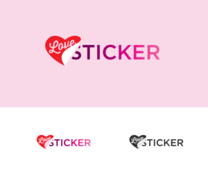 Logo Design by ATDias for LoveSticker Wall Art & Decals | Design #13211339