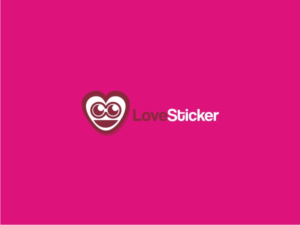 Logo Design by rastf2day for LoveSticker Wall Art & Decals | Design: #13199236