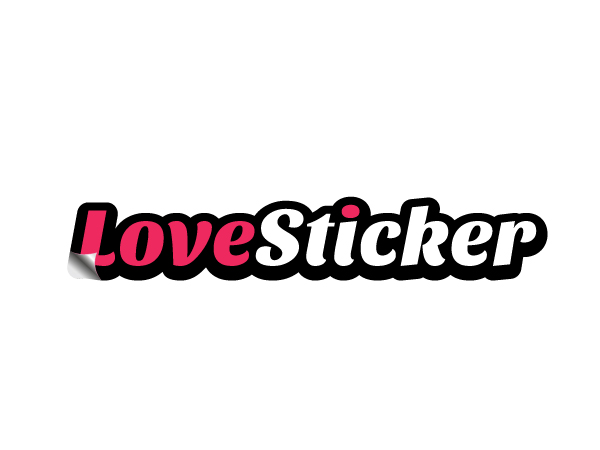Logo Design by Alien Cookie for LoveSticker Wall Art & Decals | Design #13201777