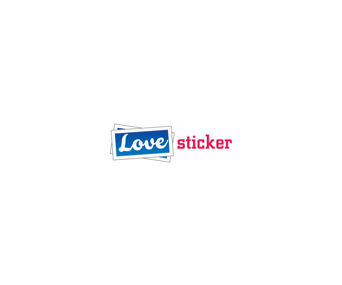 Logo Design by bijuak for LoveSticker Wall Art & Decals | Design #13174366