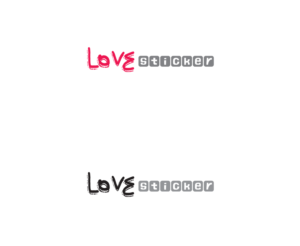Logo Design by bijuak for LoveSticker Wall Art & Decals | Design: #13174490